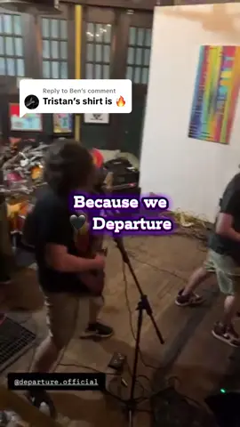 Replying to @Ben we love @DepartureOfficial , that’s why! • #nwi #localmusic #metalcore #breakdown #bandsoftiktok 