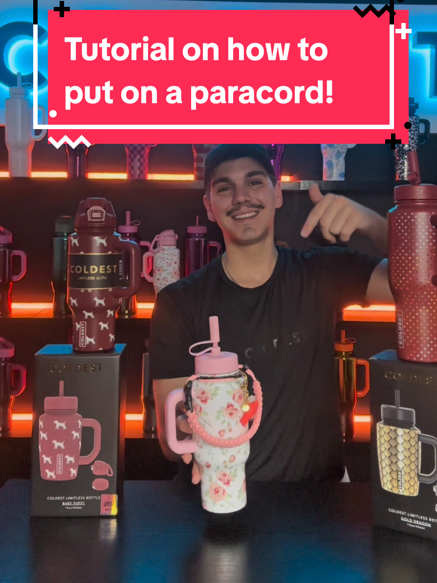 Need help putting on a paracord watch this this tutorial! #trending #fyp #tutorials  #tumblersoftiktok #paracord 