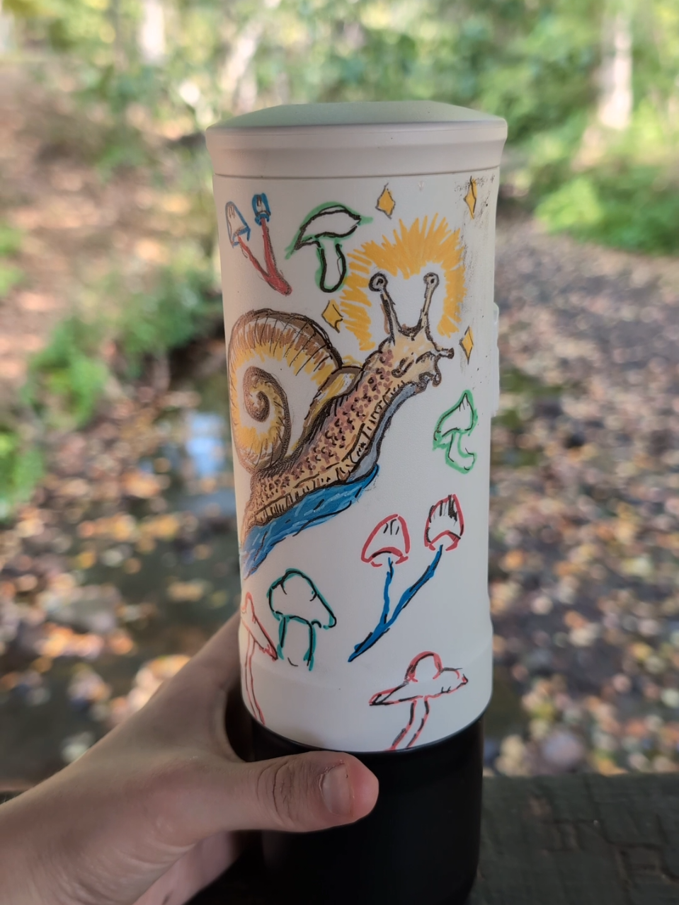 Brain rot was SOOOO different a few years back, lol, back in my day it was the 🐌 question. Does anyone remember that one?  #grabieacrylicmarkers #doodlesoftiktok #doodle #snailtok #artistsoftiktok 