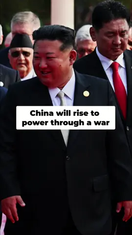 Will China become the world's dominant force? It might not be a smooth transition. War could be the quickest way, and that's dangerous. #China #WorldPower #Politics #Warfare #Evolution