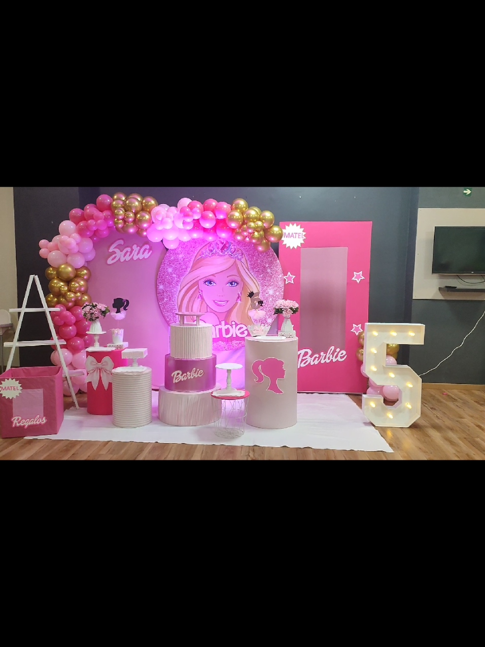 #barbie #barbiegirl #fiestatematica #barbietiktok #barbiechallenge decoración Barbie cumpleaños 