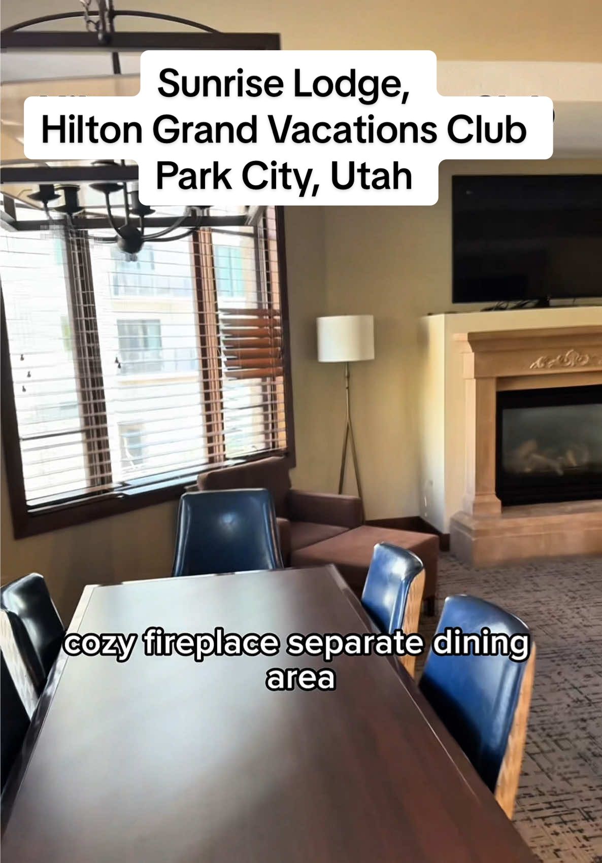 Step inside the 2-Bedroom Suite at Sunrise Lodge in Park City — where mountain views, space for your whole crew, and ski day luxury meet. ❄️🏔️ Whether you swap aprés-ski by the fire or cook breakfast with the fam, this suite’s got everything you need. Beyond the suite: you’re right at Canyons Resort with ski-in/ski-out access via Sunrise Lift, a ski valet to make life easier, a heated outdoor pool and spa-style amenities, plus complimentary shuttle service to historic Main Street. Whether you’re here for snow or summer trails, you’ve got serious mountain luxury at every turn. Ready to explore Park City like never before? #ParkCityLuxury #SkiResortLife #MountainGetaway #HiltonGrandVacations #tiktokgostay 