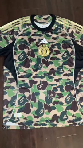 BAPE X ADIDAS SOCCER JERSEY  #bape #adidas #jersey #Soccer #fashiontiktok 
