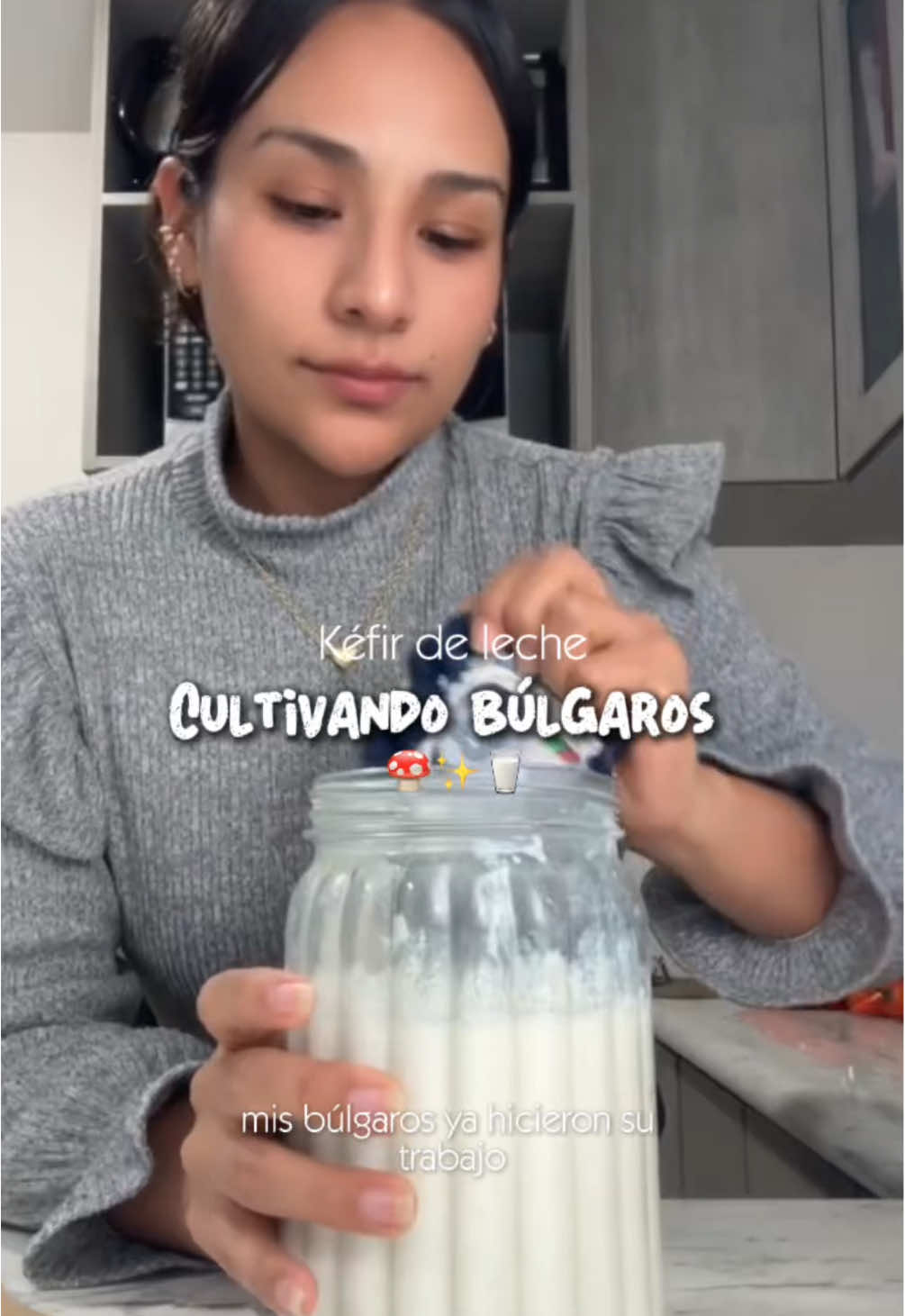 Una razón más para amar a tus bulgaritos y elegir todos los días ser una Kefir lover 🍄💕 KEFIR PEDIDOS 📎 Link en mi perfil #bulgarosdeleche #kefir #intestinosaludable #sistemainmunologico #saludable 