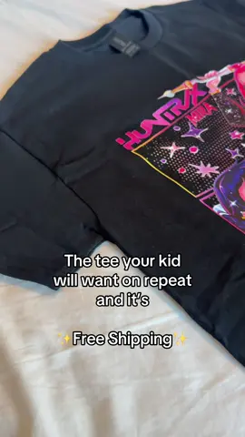 ⚔️ HUNTR/X vibes ✨ The K-Pop Demon Hunters tee your kid will want on repeat 👕💛 #KpopStyle #Huntrix #KPop #kpopdemonhuntersmira #DemonHunters 