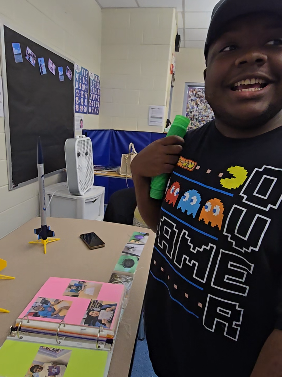 I’m so excited to see how much Darius will grow this school year. His teacher and staff are  already inspiring him in such creative ways. He showed me the rockets he made over the summer. Moments like this remind me how much potential he has and how grateful I am for those who believe in him. 💙🚀 #autism #neurodivergent #specialneeds #autismacceptance #specialeducation 