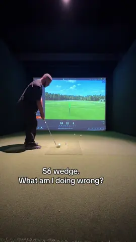 What am I doing wrong m? Just learning how to golf throught TikTok #golftiktok #golftok #golfer #golfswing 