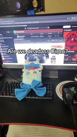 Cirno is SOOO Geeked nowadays. What are you even doing bruh 😭😭 #touhou #touhouproject #touhoufumo #cirno #cirnofumo 