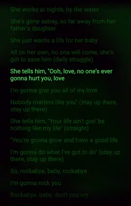 ❤️🙂🎶 Rockabye #lyrics  #music  #foryou  #eihgeihg  #cleanbanditseanpaulannemarie 