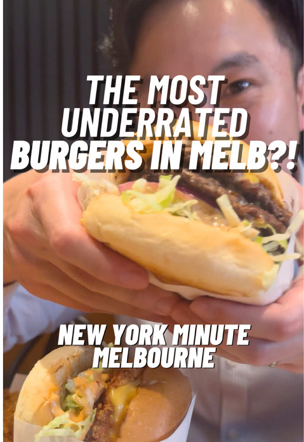 THE MOST UNDERRATED BURGERS IN MELBOURNE?!  I said it! It’s been a hot minute since I’ve had📍New York Minute and one things for sure, they are still good and are in a modernised space with some extra offerings. I visited the Flinders St store and was highkey impressed with the fitout - a nice vibe to it and bow serving tap beer?! Burgers here are very good. Beef and chicken definitely hit the spot whilst chicken wings and chips were a great side. They are a slept on chain and I like em 🔥🙏 EAT WITH KEVIN DISCLAIMER ✅ paid invite [ ] invite [ ] self funded  #melbourne #melb #melbournefoodie #melbfoodie #burgers 