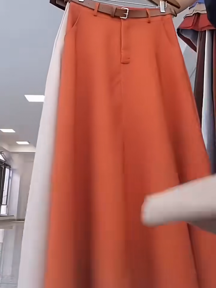 saia longa alfaiataria moda evangélica casual #saia #femenina #alfaitaria #roupas #roupasfemininas 