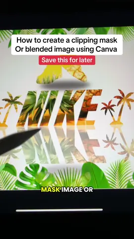 How to create clipping mask or blended image inside canva #canva #canvatutorial #canvatipsandtricks #canvadesign #canvahacks 