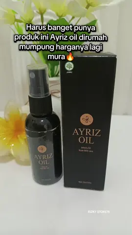 ayriz oil minyak terapi herbal untk nyer! otot & s sendi,keseleo, pegal2 dsb