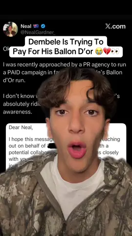 Dembele Is Trying To Pay His Way To The Ballon D’Or 🤣💔 Dembele ballon dor yamal barca vs valencia champions league #Barcelona #Barca #Football #Fyp #Yamal     