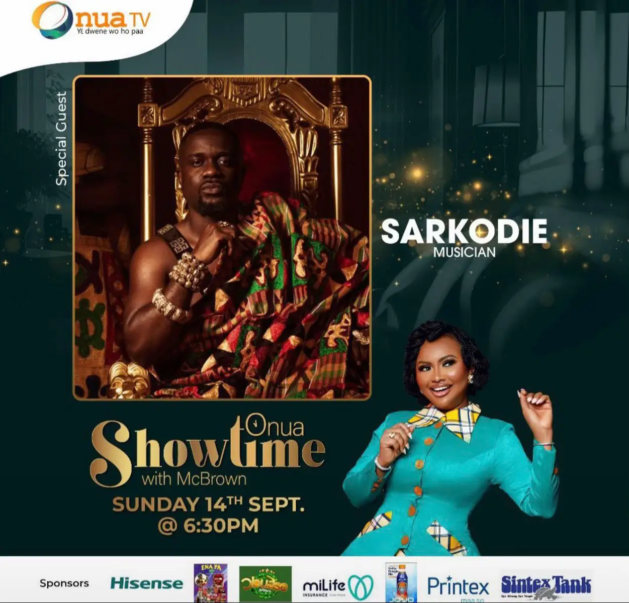 Sarkodie live on onua tv 14th September 🔥🔥🔥 #sarkodie #sarkodiefanpage @Sarkodie 