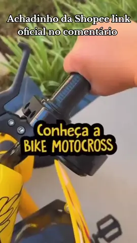 Bicicleta Infantil MotoCross Unitoys R16 Freios V-Brake Imita Barulho de Moto Bike Unissex Link Oficial da Shopee https://s.shopee.com.br/10wwAolbz  #diadascrianças #bike #bikeinfantil 