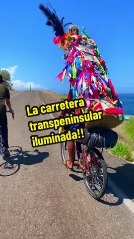 Que recuerdo; que suerte tuvimos de ver pasar esta virgencita con su peregrino Santiago por la Transpeninsular #suerte #fe #santiago #peregrinoguadalupano
