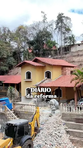 Diário da reforma ep.1 VAMO LIMPAR ESSA CASAAAA MEU POVO, o que acharam? 😂 #reforma #casa #obra #fyp #foryoupage 