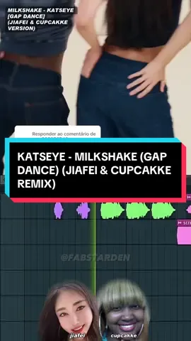 Respondendo a @user209535340 katseye - milkshake (gap dance) (jiafei & cupcakke version) #katseye #jiafei #cupcakkeremix #fyp #gapdance 