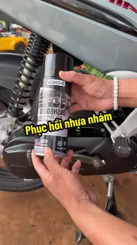Bạn đã thử chai phục hồi nhựa nhám này chưa? Nó giúp dàn áo xe mình trông mới hơn!! #tuong47shop #thinhhanh #xuhuong #phuchoinhuanham 