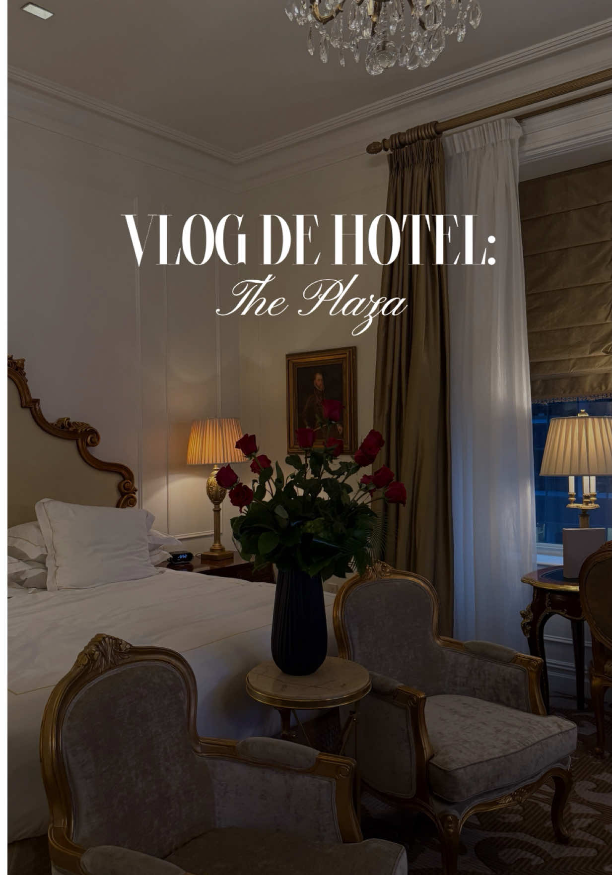 Quedandome en el Plaza Hotel en Nueva York! #vlogdeldia #Lifestyle #luxurylifestyle #traveltiktok #luxuryhotel 