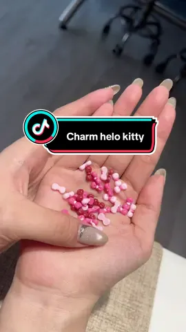 Charm nơ helo kitty mini #viral #xuhuongnail #nbnail #charmhellokitty 