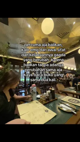 “balikan tanpa adanya perubahan sama aja kaya baca buku yang sama dua kali.” | buat kalian yang mau curhat, klik link di bio yaaa! 🩷🫰🏻