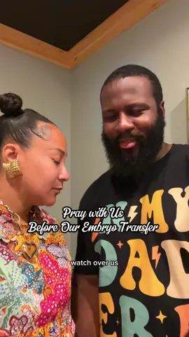 Will You Please Pray With Us?? We are getting ready to do our third embryo transfer. We are prayerful, blessed and joyous to be able to have another chance. Let us pray! #fyp #ivf #ttc #pregnant 