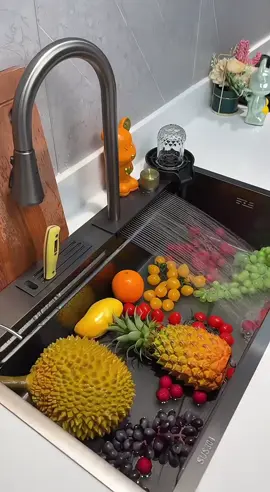 Chậu Rửa Bát Thác Chất Liệu INOX SUS 304 Mạ Nano Xám, Đa Chức Năng Rửa Kèm Đầy Đủ Phụ Kiện Inox ,KT:75x46x22cm #dogiadungtienich #hot #thinhhanh #lenxuhuong #thinhhanhxuhuong #xuhuong #hottrend #thinhhanhtiktok #xuhuongtiktok #hottrendtiktok 