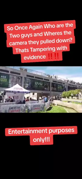 make it Make sense. walking all over the crime scene. no yellow tape up. multiple police officers. 