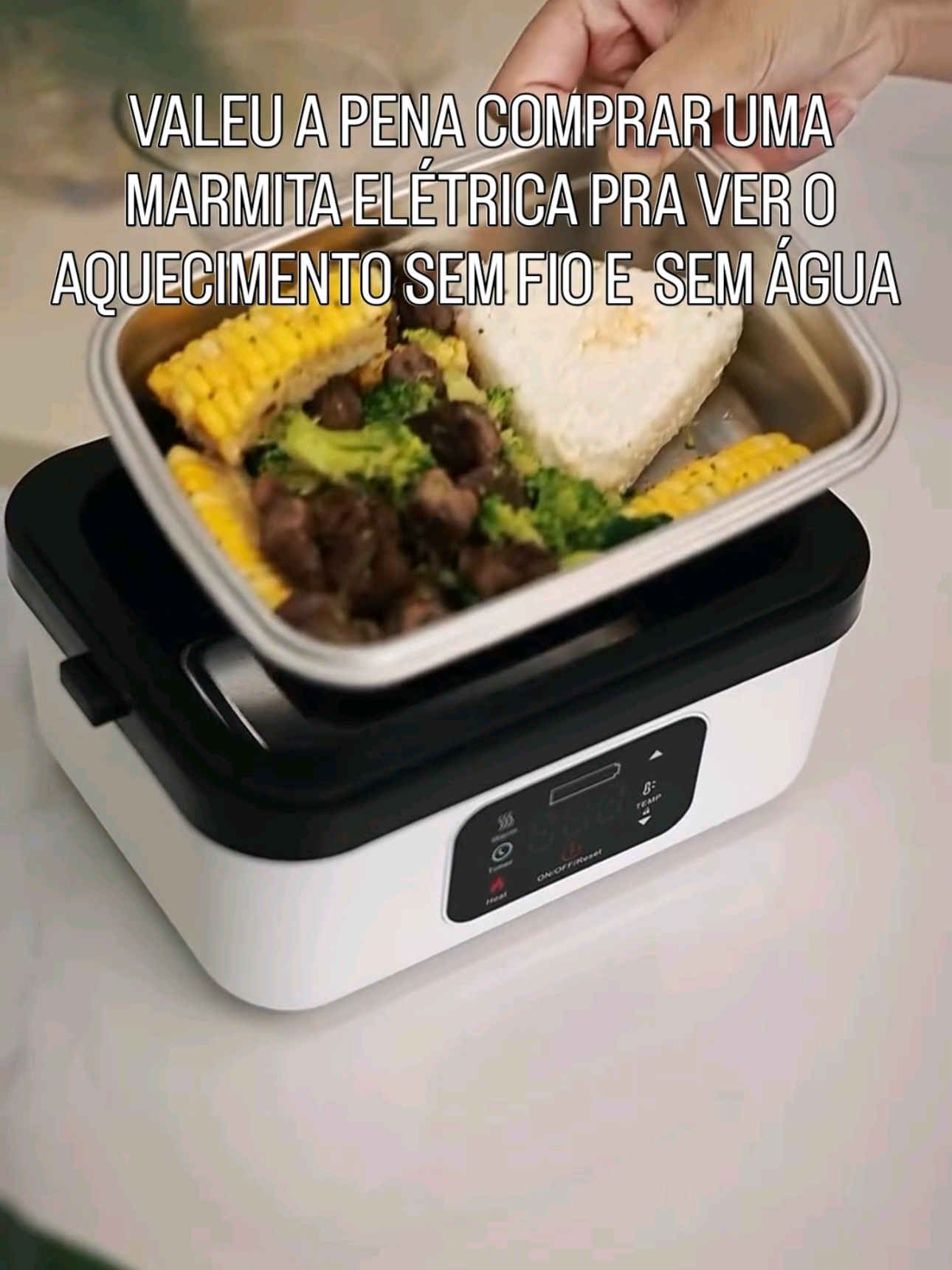 🍱✨ Adeus comida fria! Chegou a Marmita 2025 Sem Fio Recarregável 🔋🔥 Com isolamento térmico avançado, aquece sua refeição sem precisar de água, ideal para o trabalho, carro ou qualquer lugar. 🚗💼 Praticidade, modernidade e sabor sempre quentinho em poucos minutos! 😍 👉 Garanta já a sua na Shopee e tenha suas refeições com muito mais conforto e estilo! 🔗L1nk na Bio - Vitrine 0071 #Cozinha #MarmitaEletrica #MarmitaRecarregavel #AchadinhoShopee #MarmitaSemFio 