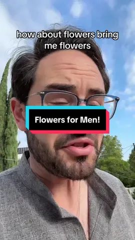 #stitch with @Ashara Wilson How about just #flowers? Why do they have to be just for women? #askdrjosh #patriarchy #socialnorms 