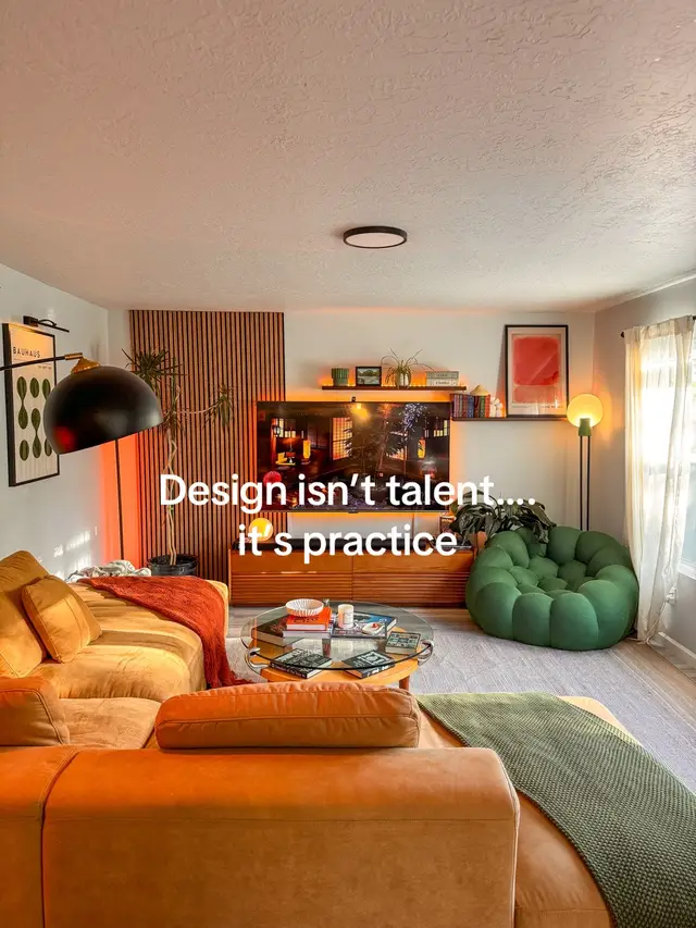 Always take your time decorating, your eye for design matures over time. The curated home you want comes with patience.