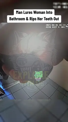 Man Lures Woman Into Bathroom & Rips Her Teeth Out #cop #cops #police #policeofficer #copsoftiktok 