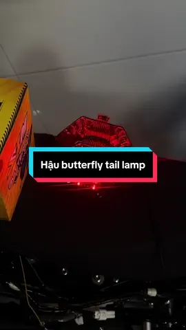 BUTTERFLY TAIL LAMP #butterfly #y15zr #magicboy @Tí Pháp Sư 🧙 