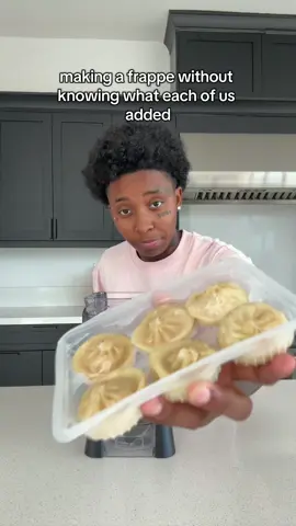 YALLL KIM TURNED THE FRAPPE INTO A DUMPLING 😂‼️