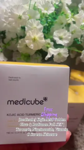 [medicube] Kojic Acid Golden Glow & Radiance Full SET | Turmeric, Niacinamide, Vitamin C, Korean Skincare