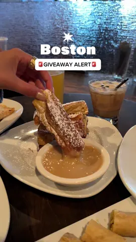 [GIVEAWAY CLOSED] If you haven’t been to a game day at @statsinsouthie , you’re gonna want to change that. This neighborhood bar has been popping off for over 13 years, and not only is the game day energy insane — they also have a killer brunch! We loved how fall-coded the Downcast cider with a sugar rim was, and the French Toast Sticks were crispy on the outside, soft on the inside, and came with the most addicting vanilla spiced rum sauce 🤤 They’re giving away a VIP table with alllll of the goodies included for the Patriots vs. Steelers game on Sunday, September 21st at 1:00 PM. See how to enter on our Instagram! #bostonfoodies #bostonrestaurants #bostonhiddengems #bostoneats #mysecretboston   