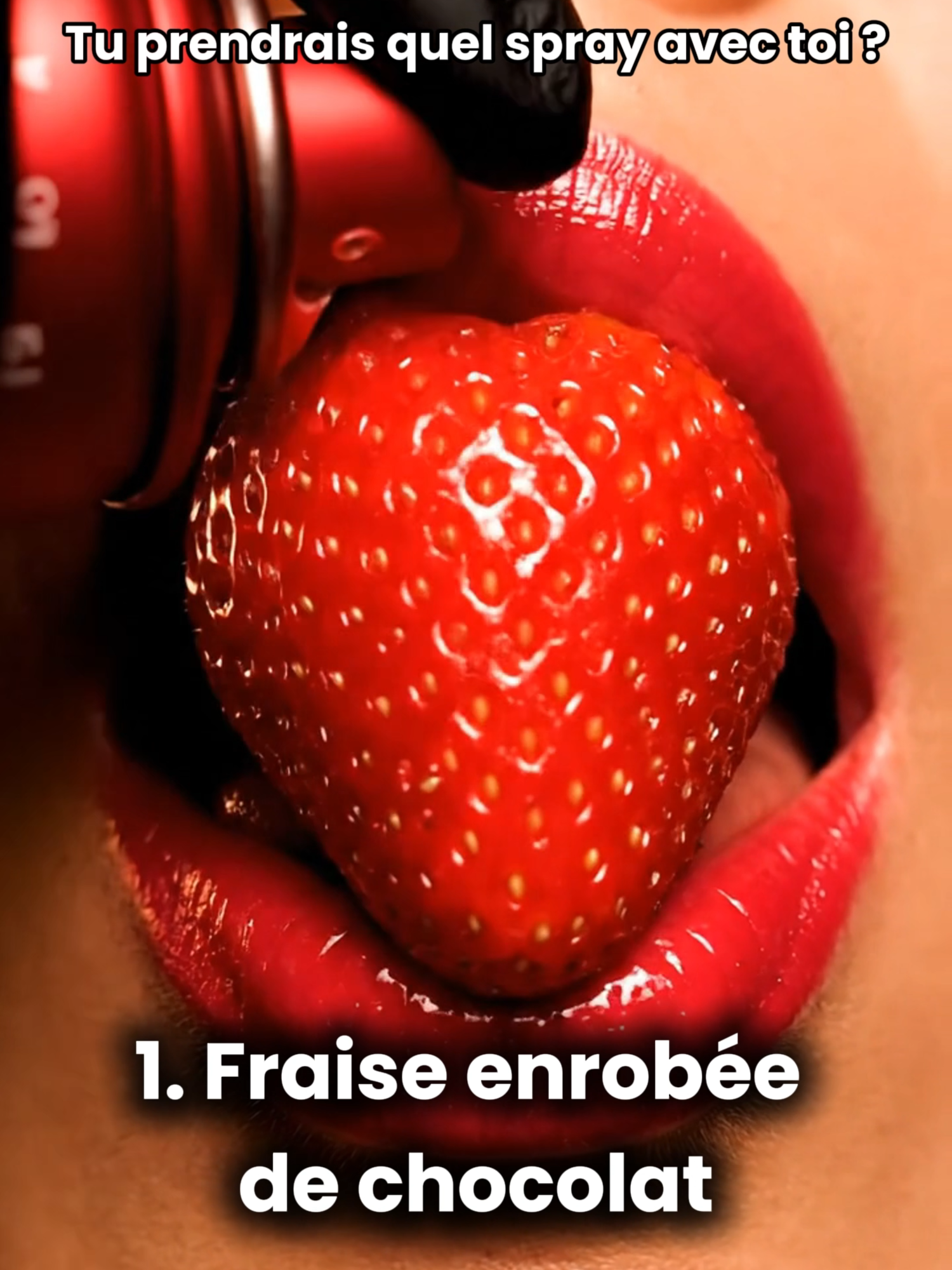 Tu prendrais quel spray avec toi ? #ai #ia #asmr