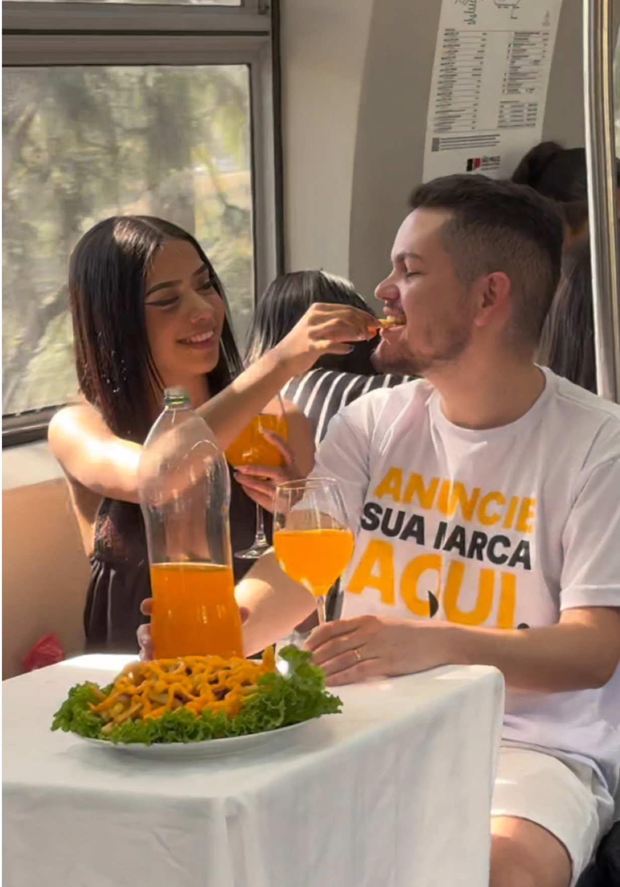 É assim que se começa um date!