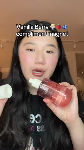 NEW Phlur Vanilla blackberry🍨🍓🫐 got my compliments in a stinky bathroom so I had to share bc it’s new and exclusive to tiktok and already becoming a fav LOL if you love edible gourmand vanilla perfume and want A fruity flirty sultry perfume this is for youuu! The Phlur body mists also last so long on me🙂‍↕️ and they’re the perfect affordable long lasting perfume obviously you know Phlur heavy cream and vanilla skin this is their new iconic vanilla blackberry scent for my fruity perfume vanilla girls #vanillaperfume #smellgood #phlurfragrances #vanillagirl #affordableperfume @Phlur Fragrances 