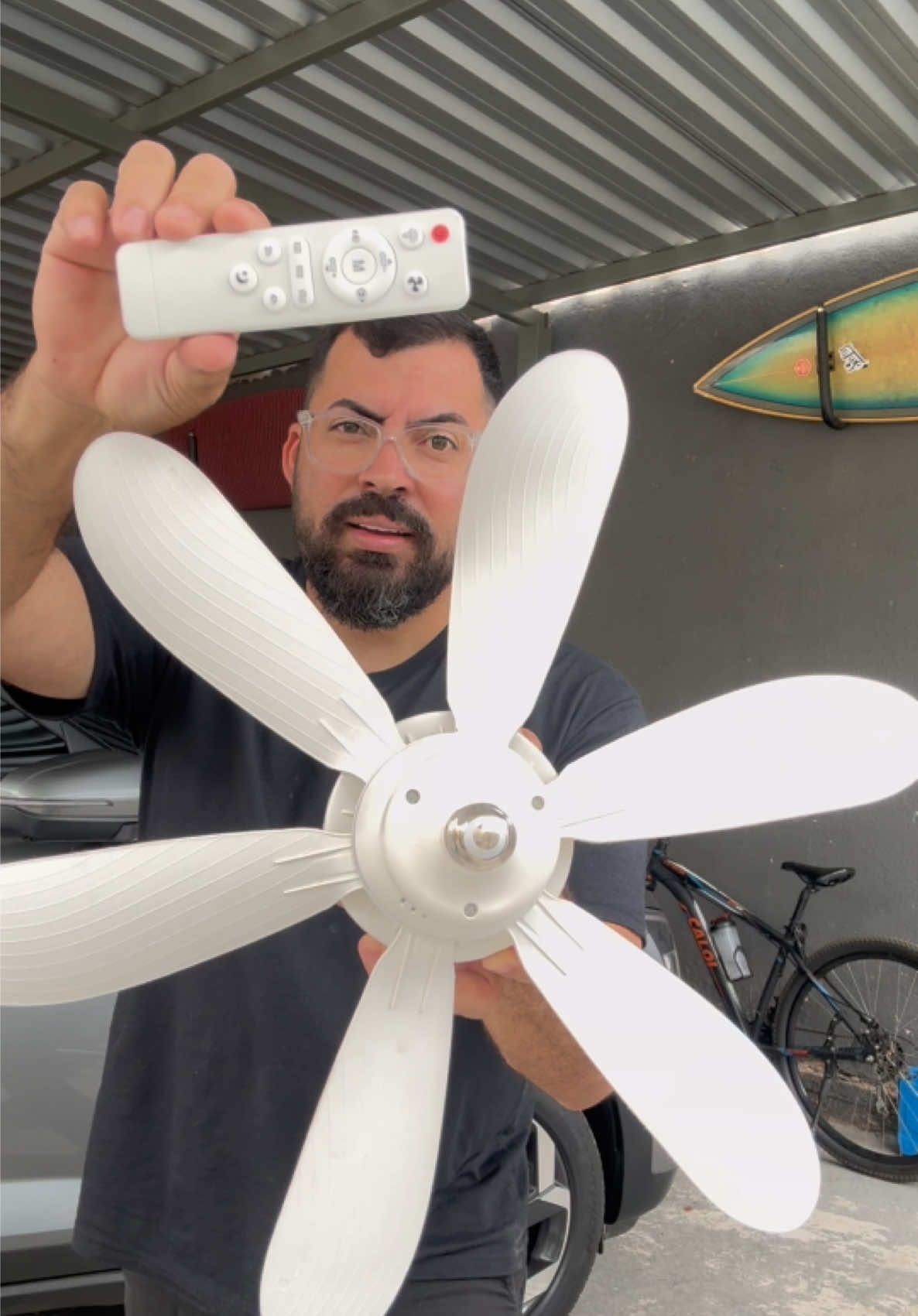 Ventilador de teto Com Luz