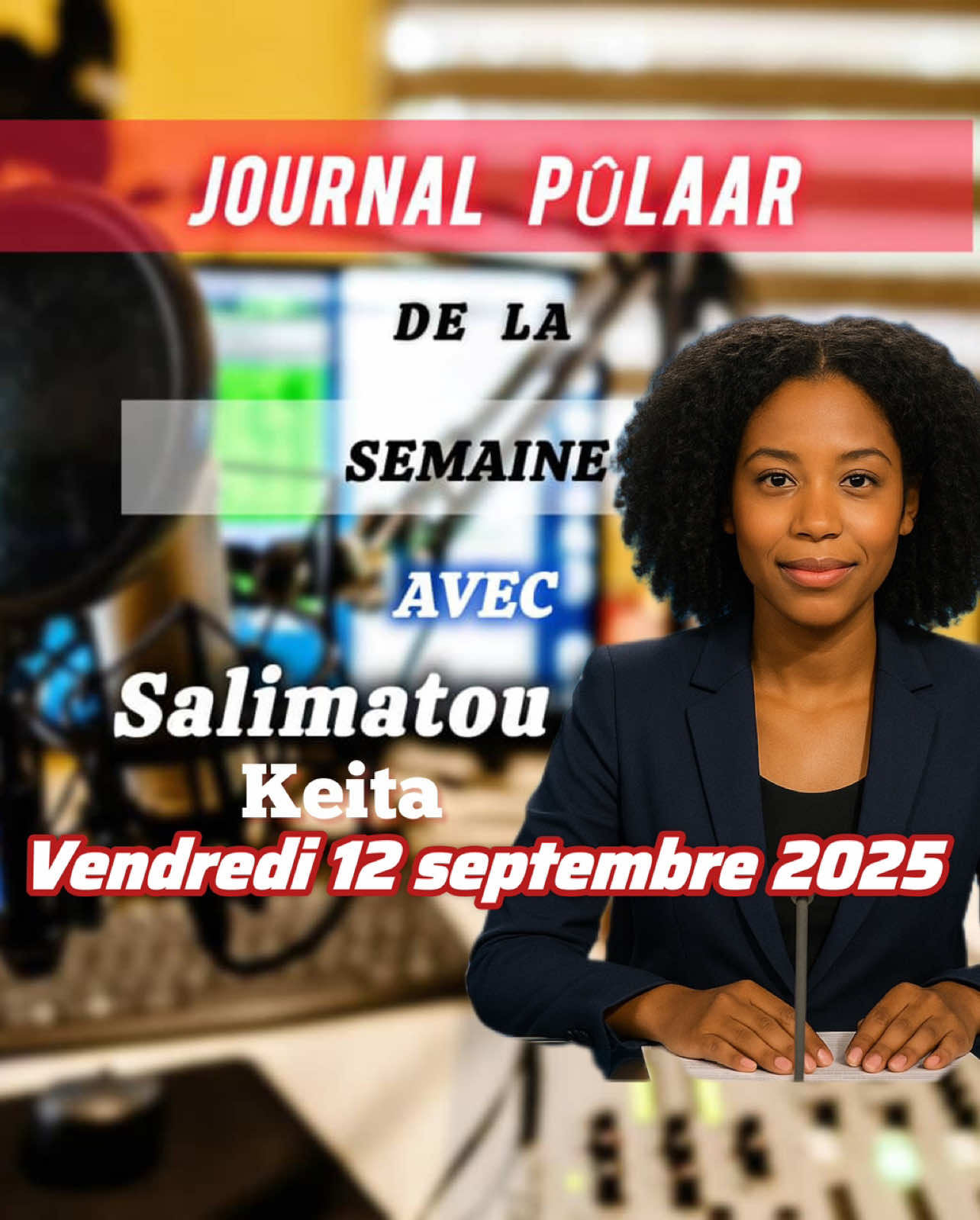 Journal Pûlaar de la semaine avec Salimatou Keita, vendredi 12 septembre 2025#journal_poulaar #poulagou❤🇲🇱🇲🇷🇸🇳🇬🇳🇬🇭 #pita #labe 