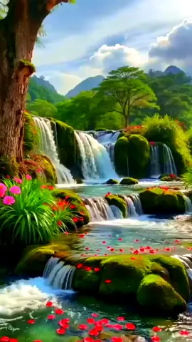 keindahan alam  #suaraairmengalir #pemandanganaesthetic #pemandanganalam #keindahanalam #videonature 