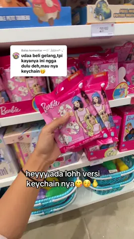 Membalas @━☆ﾟ.ᥣׁׅ֪ɑׁׅ݊ɑׁׅ݊ꪀꪀ*･｡ﾟ #minisoidgoodthing #belanjadiminiso #minisoweekid #keychain #barbiegirl 