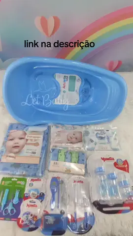 Kit Banho do Bebê Completo Banheira 22L Toalha de Banho Bacia Balde Mamadeira Kit Fralda Enxoval Roupão Infantil https://s.shopee.com.br/20m1QLykap