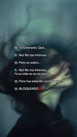 🗣️No! No me interesa!🫀🧠 . PORFAVOR!!! Dígaselo a Todos!!! . 🗣️Que no te digan ni muestren NADA! Ya se envió el último mensaje y se dejó todo claro y hiciste tu Paz, otra vez🤍 . 🗣️No! No vas a esperar una respuesta porque no la tendrás y el día en que Jehova le quite la venda y vea en la trampa que callo ya abra sido demasiado tarde, usted ya abra sanado, ya te dieron el cierre que necesitabas❤️‍🩹 . 🫀:No vas a esperar en tu casa a que llegue porque no lo hará. 🫀:No llevará la serenata/la carta que siempre prometió no pasará. 🫀:No pedirá disculpas porque ya dio una versión a otros que no puede retroceder y quedar mal. 🫀:No! No se sentirá mal de haberte perdido porque nunca le importaste solo fuiste un “por lo mientras” “una opción” de lo contrario no hubiera hecho lo que hizo sabiendo cuánto te iba a doler. Entreteniendo a otr@s y dejando que se burlen de ti. 🫀:PORFAVOR! No esperes que cambie porque de ser así se hubiera tragado su orgullo y lo hubiera hecho para no perderte, no eres el/ la indicad@.  🫀: Si perdonaste demasiado le creíste y le diste la oportunidad de decir la verdad. Solo la dijo cuando se le descubrió de lo contrario no te hubieras enterado nunca. Y aún oculta. 🫀: No! No a cambiado solo porque va a la Iglesia, menciona la Biblia y anda con cristianos. El primer paso es pedir perdón a quienes ofendió o le ofendieron y buscar estar en paz y sino lo a hecho que más quieres saber ? 🫀: Cada persona que quiera restregarte algo mientras estuvo en tu vida, CÁLLALOS! Y diles: Ya no estoy ahí Dicelo al/la nuev@ integrante.  LAVATE LA CARA Y REPITE! 🧠: Si eres suficiente! 🧠: Si vales la pena! 🧠: No, No es tu culpa! 🧠: Eres Perfecto tal cual Dios te hizo! 🧠: No te hacía falta nada a ti! 🧠: El/La Indicad@ cuidará con mucho cuidado tu corazón y mente. 🧠: Este dolor pasará te lo prometo, dale tiempo❤️‍🩹 🧠: Evoluciona y demuestra de que estás hech@!  . . Perdona✨Pero no regreses al lugar que Dios luchó para sacarte porque por tus fuerzas no te ibas.  Solo recuerda cada escena  Hecha a tus espaldas sin piedad y compasión y PORFAVOR no vuelvas ahí✨ . Si vuelven es porque saben que perdieron un buen partido pero no porque realmente te amen✨❤️‍🩹 . . . My letter to my beloved habibi this one it’s on you, thanks✨