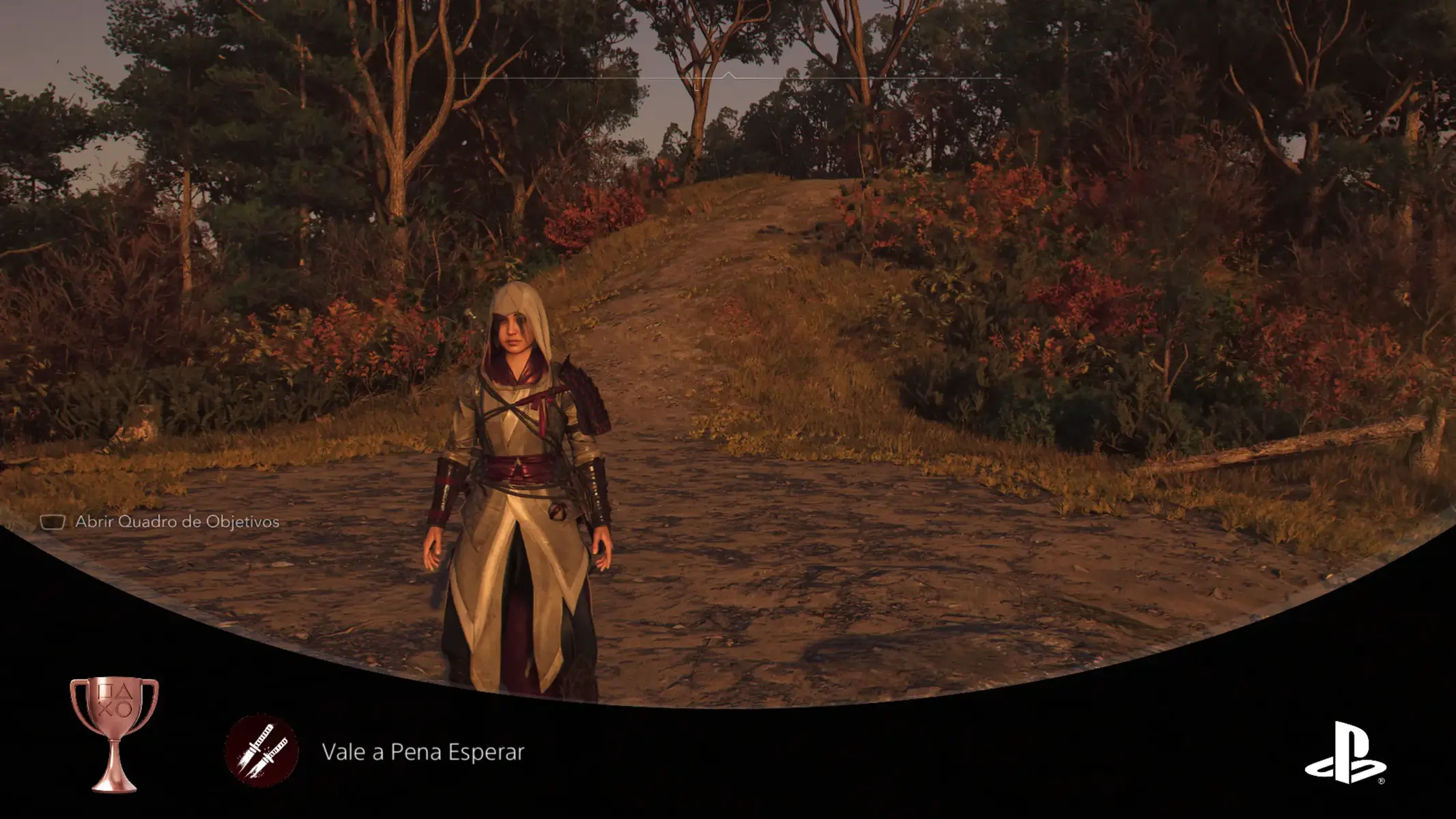 New Game+ finalizado, então estou só no aguardo da DLC 😃 #assassinscreed