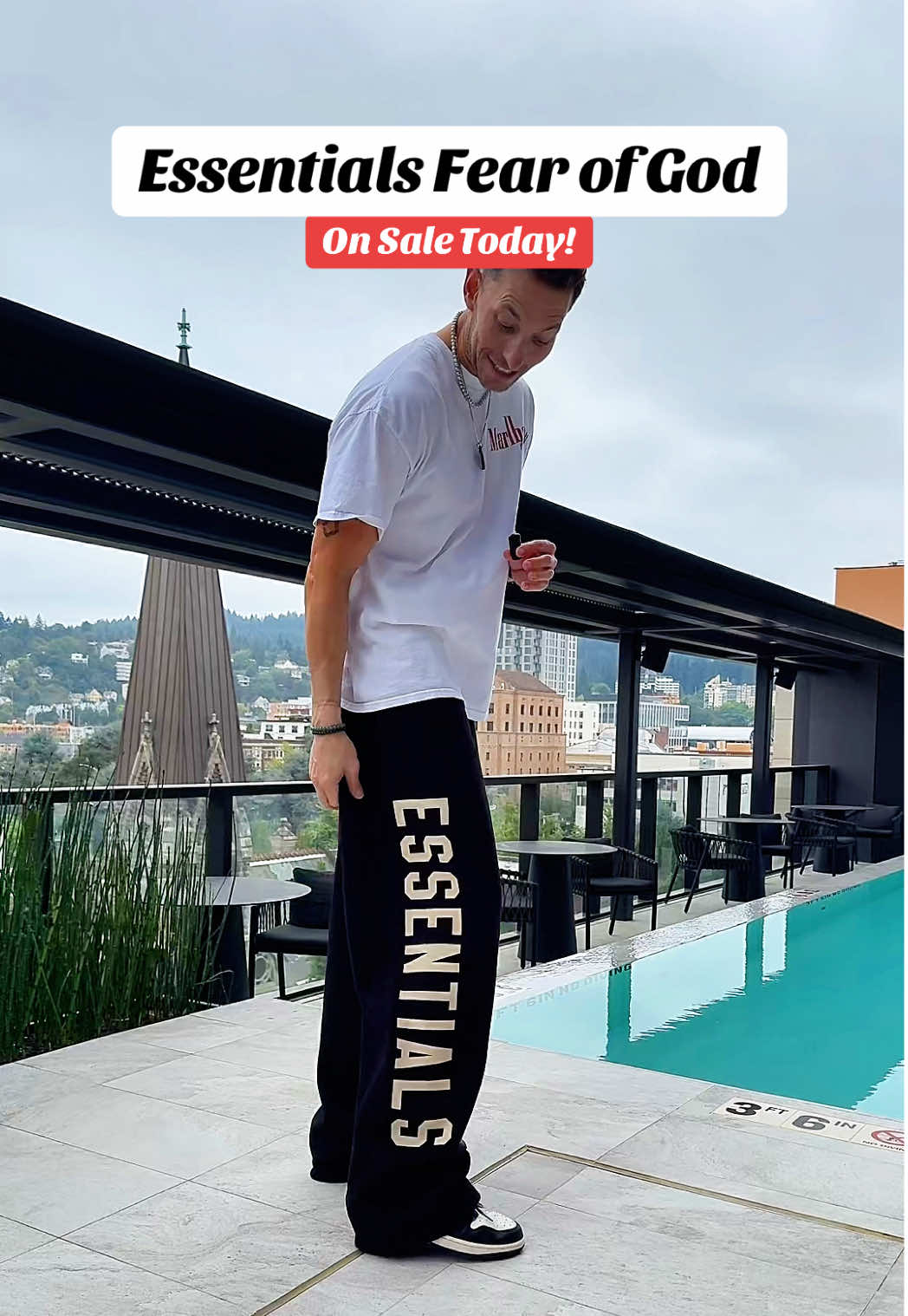 Fear of God Essentials now available but selling out fast! 👀📈💪🏼 #fearofgod #fearofgodessentials #essentials #mensfashion 