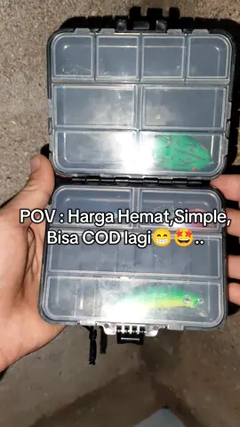 🐟 “Kotak pancing portable, simpel & tahan lama! Buruan ambil sekarang 🎯” #kotakpancing #viral #tiktokshop #hyp 